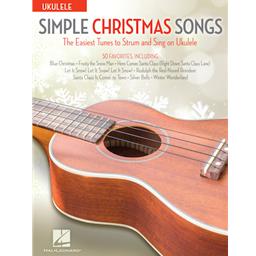 50 Christmastime favorites in easy arrangements for ukulele with melody, lyrics and chord diagrams for standard G-C-E-A tuning. Songs include: Blue Christmas · Frosty the Snow Man · Here Comes Santa Claus (Right Down Santa Claus Lane) · Let It Snow! Let It Snow! Let It Snow! · Rudolph the Red-Nosed Reindeer · Santa Claus Is Comin' to Town · Silver Bells · Winter Wonderland · and more.