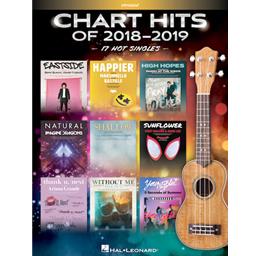 17 hot singles from 2018-2019 arranged for ukulele: Eastside (Benny Blanco, Halsey & Khalid) · Happier (Marshmello feat. Bastille) · High Hopes (Panic! At the Disco) · Natural (Imagine Dragons) · Shallow (Lady Gaga & Bradley Cooper) · Sunflower (from Spider-Man: Into the Spider-Verse) (Post Malone feat. Swae Lee) · Thank U, Next (Ariana Grande) · Without Me (Halsey) · Youngblood (5 Seconds of Summer) · and more.