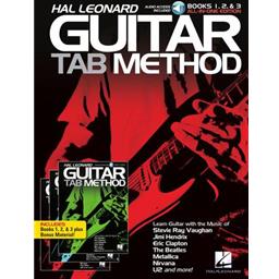 Hal Leonard Guitar Tab Method Book 1, 2 & 3