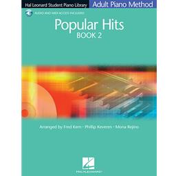 HL Adult Piano Method Popular Hits 2 w/audio