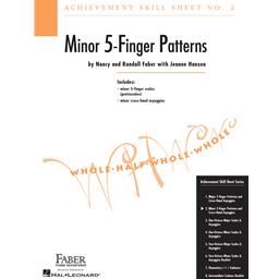 Achievement Skill Sheet #2-minor 5 Finger Patterns