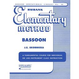 Rubank Elementary Method Bassoon Bassoon