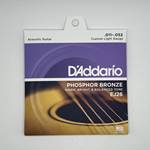 EJ26 D'addario Custom Light Acoustic Guitar String 11-52
