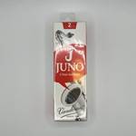 Tenor Sax Reeds - 2.
"Newly Designed Cut Helps Beginners Succeed"
Specially cut for beginning students.
Made by Vandoren for quality you can trust.
Individually wrapped reeds for stable storage.
Box of 5 Reeds.