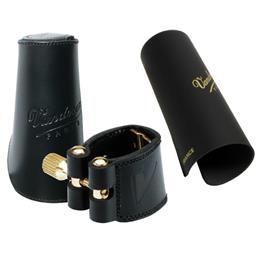 Vandoren Leather Ligature and Plastic Cap for Alto Sax