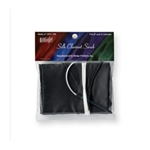 Hodge Silk Clarinet Swab
"Upgrade to a silk swab to care for your clarinet!"
Designed to go through assembled clarinet.
100% black Chinese silk.
Very absorbent and lint free.
Will not bunch or get stuck.