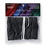 "Upgrade to a silk swab to care for your oboe!"
Designed to easily go through assembled oboe.
100% black Chinese silk.
Very absorbent and lint free.
Will not bunch or get stuck.
