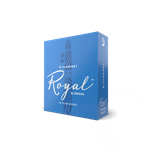Royal Bb Clarinet Reed 10-pack 2.5
"French filed for flexibility!"
Premium cane for consistent response.
Works well for classical and jazz.
Traditional filed cut for clarity of tone.
Box of 10 reeds.