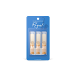 Royal Tenor Sax Reed 3-pack 2.
"French Filed for Flexibility"
Premium Cane for Consistant Response.
Works well for all kinds of music.
Traditional Filed Cut for Clarity of Tone.
3 pack.