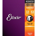 Elixir Nanoweb Bronze Acoustic Guitar String
