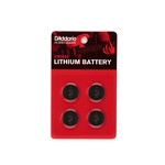 D’Addario CR2032 Lithium Batteries provide up to 3 volts of power and are intended for use with D’Addario tuners, Humidity Temperature Sensor, and other electronic devices. Using proven technology, these 3V lithium batteries provide longer life in most digital devices.