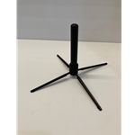 K&M Folding Flute Stand 18mm Peg, stores in Flute. <br>
"Ultra compact, sturdy stand!"<br>
4 legs for extra stability.<br>
Hard plastic peg will not hurt finish.<br>
Legs fold into peg for compact storage.<br>
Comes in small carrying case.
