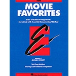Alto Sax
EE Movie Favorites
"A collection of popular movie songs"
Arranger: Michael Sweeney
Optional accompaniment CD
To be played by either full band or a soloist