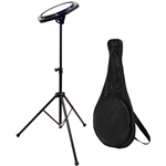 Drumfire 8" Practice Pad with Stand & Bag

Drum Practice Pad, DFP5500.
"Ideal for beginners and professionals alike!"
Realistic drum surface.
Adjustable stand for sitting or standing.
Comes with bag and stand.