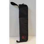 Kaces Slim Stick Bag.
"Keep your sticks all in one bag"
Elastic straps with hooks to secure to drum.
Large outer pocket.
Durable polyester exterior.