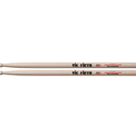 Vic Firth Wood Tip Drumsticks - SD1 General.
"Perfect for band - legendary practice stick!"
Round, wood tip for a fuller sound.
Maple for light/fast playing w/ flex & rebound.
A beefier stick without a lot of weight.