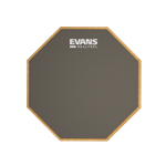 Real Feel 6" two-sided Practice Pad.
The EVANS RealFeel 6" 2-sided practice pads feature a gum rubber and recycled rubber side. EVANS practice pads are the most popular option available, providing the best practice substitute to an acoustic drum.