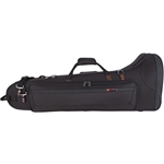 Protec’s Contoured PRO PAC Cases for Tenor Trombone provide great lightweight protection, fit, and convenience. Each feature a lightweight wood frame and offer a universal fit for most F-attachment tenor trombone models.