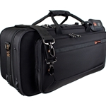 Protec's Trumpet PRO PAC case with Mute Compartment offers a compact design with traditional slot-load protection & convenient storage. Features a custom molded shock absorbent shell and is lined to envelop the instrument and protect it from impact.