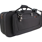 The Alto Saxophone Rectangular PRO PAC Cases offers great protection and durability with a traditional look. This case features a highly protective shock absorbing wood frame, weather resistant ballistic nylon exterior, soft interior lined with velvoa, separate neck and mouthpiece sections, and handy interior accessory compartment.