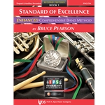 The Standard of Excellence ENHANCED Comprehensive Band Method Books 1 & 2 SECOND EDITION combines a strong performance-centered approach with music theory, music history, ear training, listening, composition, improvisation, and interdisciplinary and multicultural studies. Each book includes personalized access to Accompaniment Recordings, flash cards, plus a full-function recording studio, tuner, and more—all powered by Pyware's desktop or mobile INTERACTIVE Practice Studio. Students will find the new package makes practicing not only more fun — but more effective, too! The result is one of the most complete band methods available anywhere.