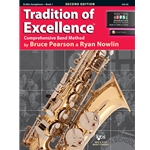 Tradition of Excellence by Bruce Pearson and Ryan Nowlin is a comprehensive and innovative curriculum designed to appeal to today’s students. The music; the dynamic look; the scope and sequence; the tools for differentiated instruction; the smooth pacing with careful review; and the included INTERACTIVE Practice Studio™ make Tradition of Excellence the fastest growing band method today!