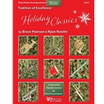 Welcome to Tradition of Excellence: Holiday Classics, a collection of eighteen holiday songs all arranged for maximum performance flexibility.

Discover 18 favorite holiday melodies...

• Scored for maximum performance flexibility.
• Mix-and-match any combination of band instruments.
• Playable as solos, duets, trios, larger ensembles, or even full concert band.
• Add the Piano/Guitar Accompaniment to enhance performance.
• Drums, Mallets, Auxiliary Percussion, and Timpani all in one book to develop the total percussionist