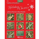 Welcome to Tradition of Excellence: Holiday Classics, a collection of eighteen holiday songs all arranged for maximum performance flexibility.

Discover 18 favorite holiday melodies...

• Scored for maximum performance flexibility.
• Mix-and-match any combination of band instruments.
• Playable as solos, duets, trios, larger ensembles, or even full concert band.
• Add the Piano/Guitar Accompaniment to enhance performance.
• Drums, Mallets, Auxiliary Percussion, and Timpani all in one book to develop the total percussionist.