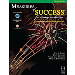 Discover Measures of Success® for Strings, an exciting and powerful new string classroom method
that combines time-tested pedagogy with outstanding sequencing and repertoire. Designed to foster
musical growth by focusing on the presentation of new concepts through repertoire. Measures of
Success® for Strings, systematically presents and reinforces musical techniques in a practical and
positive way. Prepare to experience a new level of “success” with your beginning string students!