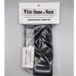 Violin / Viola Care Kit
"Everything you need to get started!"
Light rosin suitable for all beginners.
Shoulder sponge for comfort and support.
Polishing cloth to wipe away rosin dust.