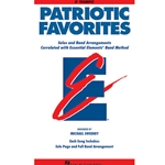 PATRIOTIC FAVORITES
Bb Trumpet

Here is the ultimate collection of Patriotic songs arranged to be played by either full band or by individual soloists (with optional accompaniment CD). For each song in the individual student books, there is a page for the full band arrangement as well as a page for solo use. In the same popular format as Michael's “Movie Favories” and “Broadway Favorites”, each arrangement in “Patriotic Favorites” is correlated with a specific page in the Essential Elements 2000 Band Method. However, you don't need to be using this particular method to enjoy these wonderful arrangements! Includes: America, The Beautiful; America (My Country, 'Tis of Thee); Armed Forces Salute; Battle Hymn of the Republic; God Bless America; Hymn to the Fallen; The Patriot; The Star Spangled Banner; Stars and Stripes Forever; This Is My Country; Yankee Doodle/Yankee Doodle Boy.