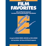 FILM FAVORITES
Trombone
As a follow up to the popular Movie Favorites, this eagerly awaited collection features the hottest movie themes arranged for full band or individual soloists (with optional accompaniment CD). In the student books, each song includes a page for the full band arrangement as well as a separate page for solo use.

Includes: Pirates of the Caribbean, Mission: Impossible Theme, My Heart Will Go On, Zorro's Theme, Music from Shrek, May It Be, You'll Be in My Heart, The Rainbow Connection, Also Sprach Zarathustra and Accidentally in Love.