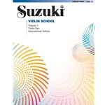 Suzuki Violin School Vol. 3.
301C 6 Violin
"WSMA - 2111 C6".
Class C Violin Solo.
Piano accom. book sold separately
by various composers.