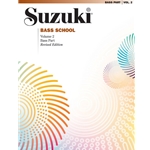 Volume 2 - Bass Part,
Suzuki Bass School.
"Revised edition!"
Book only.
by: Dr. Suzuki
Also available: Piano Accom bk and CD.