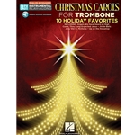 Christmas Carols for Trombone - 10 Holiday Favorites. 10 songs carefully selected and arranged for first-year instrumentalists. Even novices will sound great! Audio demonstration tracks featuring real instruments are available via download to help you hear how the song should sound. Once you've mastered the notes, download the backing tracks to play along with the band! Songs include: Angels We Have Heard on High • Christ Was Born on Christmas Day • Come, All Ye Shepherds • Come, Thou Long-Expected Jesus • Good Christian Men, Rejoice • Jingle Bells • Jolly Old St. Nicholas • Lo, How a Rose E'er Blooming • On Christmas Night • Up on the Housetop.