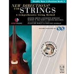 New Directions For Strings 1 String Bass - A Postition.
"Exciting new method to motivate students!"
Orchestra Method.
Book and CDs.
By Brenda Mitchell, Joanne Erwin & others.