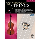 Book 2 Cello - New Directions.
"Great for second year players"
Teaches composition and improvisation skills.
Designed around the National Standards.
Expands techniques and concepts from book 1.