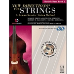 String Bass Book 2 - New Directions.
"Great for second year players"
Teaches composition and improvisation skills.
Designed around the National Standards.
Expands techniques and concepts from book 1.