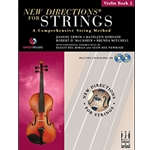 Violin Book 2 - New Directions.
"Great for second year players"
Teaches composition and improvisation skills.
Designed around the National Standards.
Expands techniques and concepts from book 1.