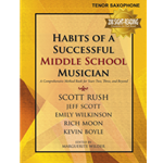 Habits of a Successful Middle School Musician - Tenor Saxophone.
Habits of a Successful Middle School Musician is a field-tested, vital, and—most importantly—musical collection of more than 300 sequenced exercises for building fundamentals.

Perfect for use by an entire band or solo player for years two, three, and beyond, this series contains carefully sequenced warm-ups,  chorales, sight-reading etudes, rhythm vocabulary exercises, and much more. In one place, this series presents everything an aspiring player needs to build fundamental musicianship skills and then be able to transfer those skills directly into the performance of great literature.