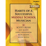 Habits of a Successful Middle School Musician - Trumpet.
Habits of a Successful Middle School Musician is a field-tested, vital, and—most importantly—musical collection of more than 300 sequenced exercises for building fundamentals.

Perfect for use by an entire band or solo player for years two, three, and beyond, this series contains carefully sequenced warm-ups,  chorales, sight-reading etudes, rhythm vocabulary exercises, and much more. In one place, this series presents everything an aspiring player needs to build fundamental musicianship skills and then be able to transfer those skills directly into the performance of great literature.