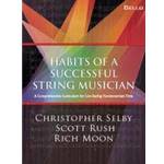 Habits of a Successful String Musician: Cello

Presents a differentiated, sequential, and comprehensive method for developing skills that lead to the mastery of reading rhythms, and ultimately, to musical sight-reading.
Creates a method for teaching scales, arpeggios and thirds that simultaneously accommodates students of different ability levels.
Organizes tone, rhythm and articulation patterns into a flexible and sequential series.
Creates finger pattern and velocity studies that address the most common problems encountered by intermediate orchestra students.
Provides beginning through advanced shifting exercises for students of every level.
Creates exercises for learning alternate clefs and higher positions.
Provides chorales for the development of intonation, tone quality, blend and musicianship.
Presents rhythm charts in a new format that allows transfer from timing and rhythm to pitches in a musical context.
Provides audition sight-reading in a classroom “full ensemble” format that is well planned in scope and sequence. There are over 130 sight-reading examples in this book.
Promotes the idea that students should cross the threshold from the “technical components of playing” to music making.
