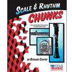 Scale and Rhythm Chunks - Flute. 
"Exactly what is wanted and needed" according to Tim Lautzenheiser, these books are designed so that students will be motivated to take their books home and learn new notes, rhythms, dynamics, and articulations on their own in a simple and straightforward way. Each "chunk" exercise is short enough that directors can easily access each student quickly and effectively. This affords students the opportunity to have frequent assessments to help them develop good habits for performance during earlier stages of development. These books can be used from the first year of instruction through junior high. They can offer remedial help for learners who need more time to develop as well as provide extremely high goals for your advanced learners in need of a challenge. Chunks will make a huge impact on your program.