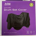 On-Stage Drum Set Cover 
- Keep your drum set free of dust
- Water resistant nylon cover also protects your set from harmful UV rays
- 80" x 108" in size
- Sewn-in weighted corners keep cover in place.