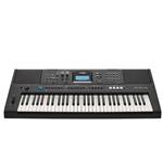 Yamaha Keyboard, PSR-E473.

"Stunning Sound and Effects Quality!"
61 keys
820 Voices and Super Articulation Lite Voices
Quick Sampling and Groove Creator
Mic Input and Vocal Effects