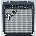 Fender Frontman 10G Amplifier.
"For the beginning electric guitarist"
•Conveniently compact with classic Fender look
•10 watts of Fender power
•6" Fender Special Design speaker
•Closed-back construction