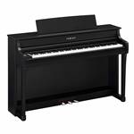 Yamaha Clavinova Matte Black CLP-845B.

For musicians who enjoy innovation, we developed the versatile CLP-845. Featuring superb GrandTouch-S keyboard action, as well as the incomparable sounds of two flagship concert grands: the Yamaha CFX and the Bösendorfer Imperial. The CLP-845 is traditional on the outside, and groundbreaking on the inside.

GRAND EXPERIENCE - 
Enjoy the extraordinarily realistic touch and feel of a grand piano through the GrandTouch-S keyboard and the GrandTouch pedal. The keyboard's escapement provides a satisfying click when keys are pressed, a sensation unique to grand pianos, while the light-to-heavy weighted keys ensure precise playability

IMMERSIVE SOUND - 
Enjoy immersive sound through a revolutionary 2-way speaker system with diffuser technology. The Binaural CFX voice with Grand Expression Modeling and Virtual Resonance Modeling (VRM) delivers vivid and richly varied tones, capturing the countless nuances of a concert grand piano.

TIMELESS BEAUTY - 
The CLP-845 boasts a beautifully crafted design, blending classic aesthetics with contemporary usability. Its space-saving, taller acoustic cabinet with modesty panel enhances any room. The user-friendly LCD display and onboard interface features make navigation a breeze, while the wide music rest with page clips adds convenience for all your musical needs.

A LEGACY OF EXCELLENCE - 
The CLP-845 carries the legacy of Yamaha craftsmanship and expertise, delivering the genuine sound and feel of a grand piano. You’ll experience the timeless tone and quality that Yamaha is renowned for, ensuring a realistic and rich playing experience.

SMART PIANIST WITH POWERFUL SHEET MUSIC READER TECHNOLOGY - 
Enjoy the Clavinova even more with Smart Pianist, an exclusive app from Yamaha. This robust app includes Sheet Music Reader technology, which plays the notes of any "You Are The Artist" sheet music on your smart device. You can also control every feature and setting of your instrument with Smart Pianist, as well as learn to play hundreds of popular songs with its built-in lessons.