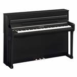 Yamaha Clavinova Matte Black, CLP-885B.

The ultimate Clavinova experience in an upright piano cabinet, the CLP-885 features a GrandTouch Keyboard for unrivaled realism, and a 300W sound system that delivers superior tone. With binaurally-sampled sounds of legendary grand pianos, the CLP-885 is the perfect blend of sound, design, and
 features.

GRAND EXPERIENCE
Enjoy the extraordinarily realistic touch and feel of a grand piano through the combination of the GrandTouch keyboard with wooden keys, GrandTouch pedal, and GP Response Damper. The GrandTouch keyboard's escapement provides a satisfying click when keys are pressed, a sensation unique to grand pianos, while the light-to-heavy counterweighted keys ensure precise playability.

IMMERSIVE SOUND
Enjoy immersive sound through a 3-way speaker system with diffuser technology. The binaurally sampled Bösendorfer and CFX Voices with Grand Expression Modeling, combined with Virtual Resonance Modeling (VRM), delivers vivid and richly varied tones, capturing the countless nuances of a concert grand piano.

TIMELESS BEAUTY
The CLP-885 is beautifully crafted with a classic aesthetic while delivering a contemporary user experience. Its space-saving, taller acoustic cabinet features a folding soft-close fallboard and elegant upright style. The intuitive UI with a hidden touch LCD display ensures effortless navigation, blending seamlessly into the piano's sophisticated design.

A LEGACY OF EXCELLENCE
The CLP-885 carries the legacy of Yamaha craftsmanship and expertise, delivering the genuine sound and feel of a grand piano. You’ll experience the timeless tone and quality that Yamaha is renowned for, ensuring an realistic and rich playing experience.

SMART PIANIST WITH POWERFUL SHEET MUSIC READER TECHNOLOGY
Enjoy the Clavinova even more with Smart Pianist, an exclusive app from Yamaha. This robust app includes Sheet Music Reader technology, which plays the notes of any "You Are The Artist" sheet music on your smart device. You can also control every feature and setting of your instrument with Smart Pianist, as well as learn to play hundreds of popular songs with its built-in lessons.