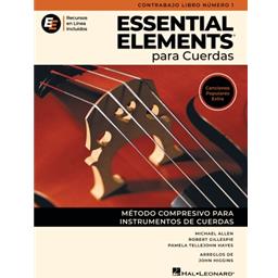 Essential Elements Strings Book 1 Bass Spanish Ed