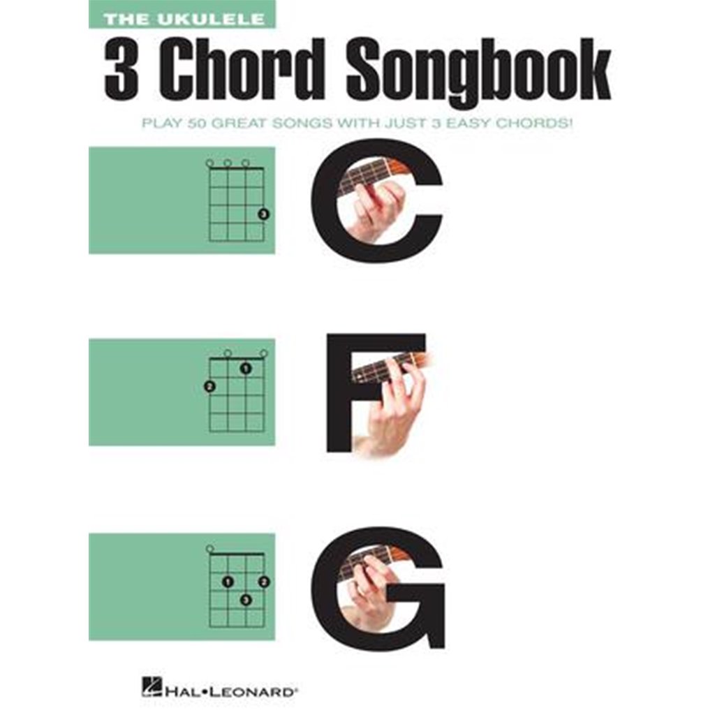 If you know three chords, you can play these 50 great hits! Songs include: Bad Moon Rising · A Boy Named Sue · Free Fallin' · Hound Dog · King of the Road · Leaving on a Jet Plane · Mustang Sally · Rock Around the Clock · Shelter from the Storm · Time for Me to Fly · Twist and Shout · and many more.
